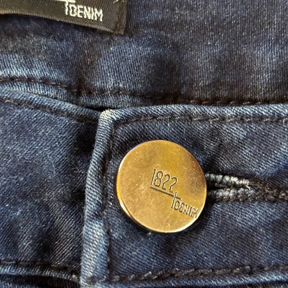 1822 Denim Skinny Jeans Women’s Size 6 Dark Wash Stretch - Picture 10 of 10